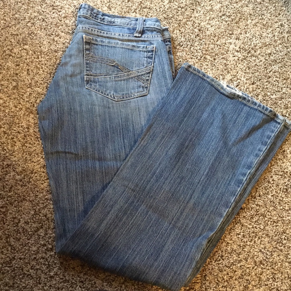 Medium wash jeans